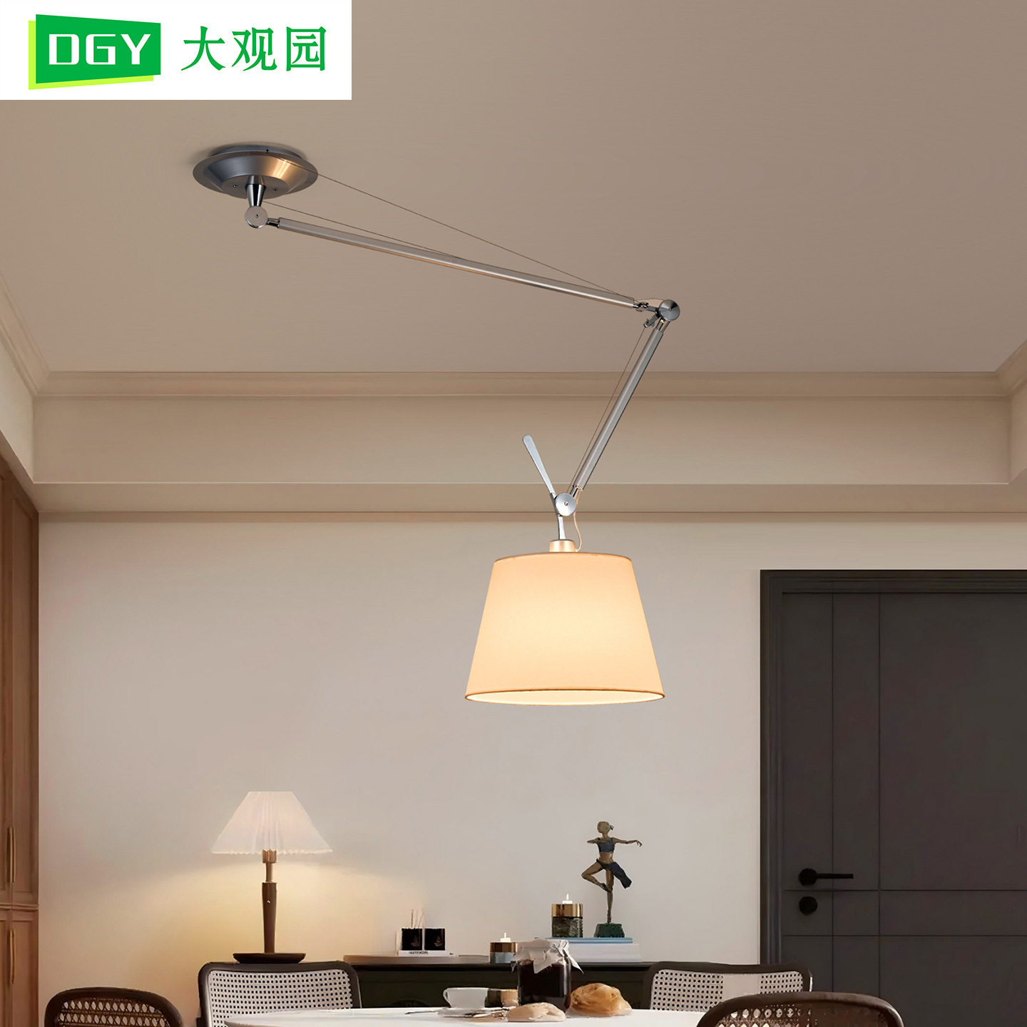 大观园餐厅吊灯现代简约餐厅灯饭厅餐桌灯具新款北欧吧台吊灯194L