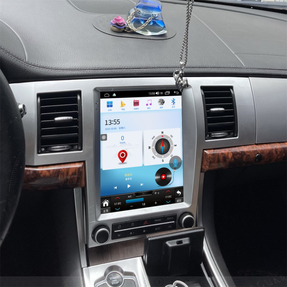 适用于08-15款捷豹xf安卓导航一体机9.7寸八核芯内置无线Carplay