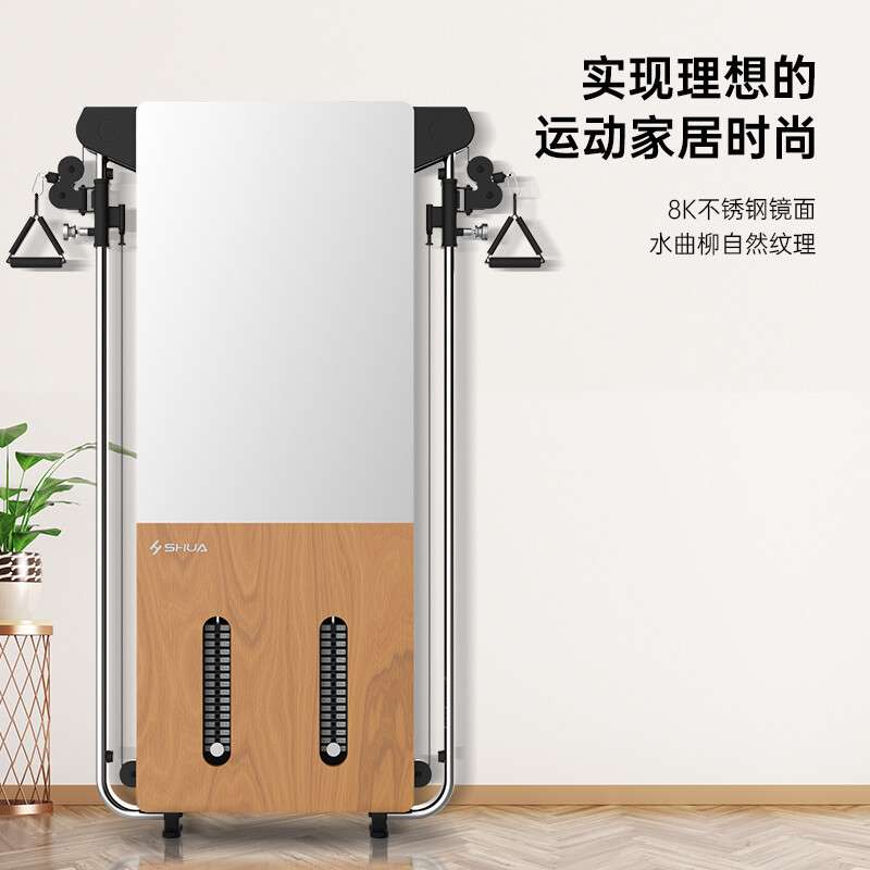 舒华综合训练器家用力量站壁挂式拉绳训练器多功能健身器SH-G699