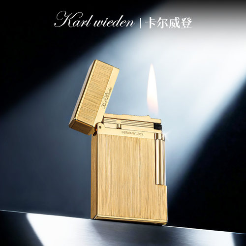 KW卡尔威登充气朗声打火机正品高档送男友圣诞生日礼物防风高端
