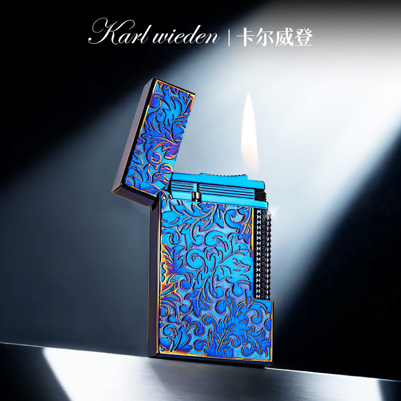 KW卡尔威登送男友生日情人节礼物朗声充气打火机高档新款防风火机