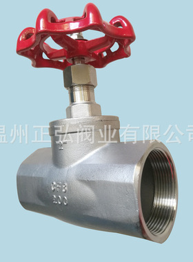 厂家现货 J11-16P不锈钢止回阀  DN40内螺纹截止阀 CF8M阀门