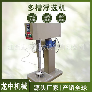 化验室多槽浮选机 XFD-12型变频充气多槽浮选仪器 煤质矿样浮选机