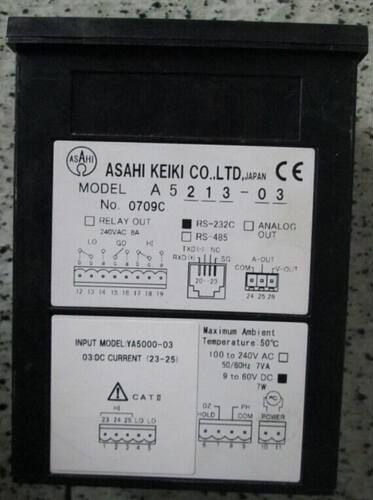 仪表   A5000系列       A5213-03        (YA5000-03)