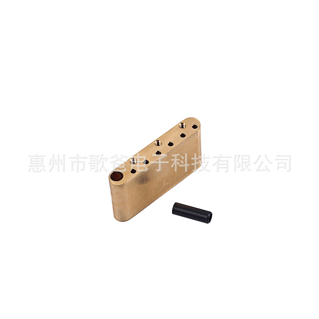 乐器配件吉他单摇琴桥铜块74mm配黑管/63.5配扳手铜套筒/63配扳手