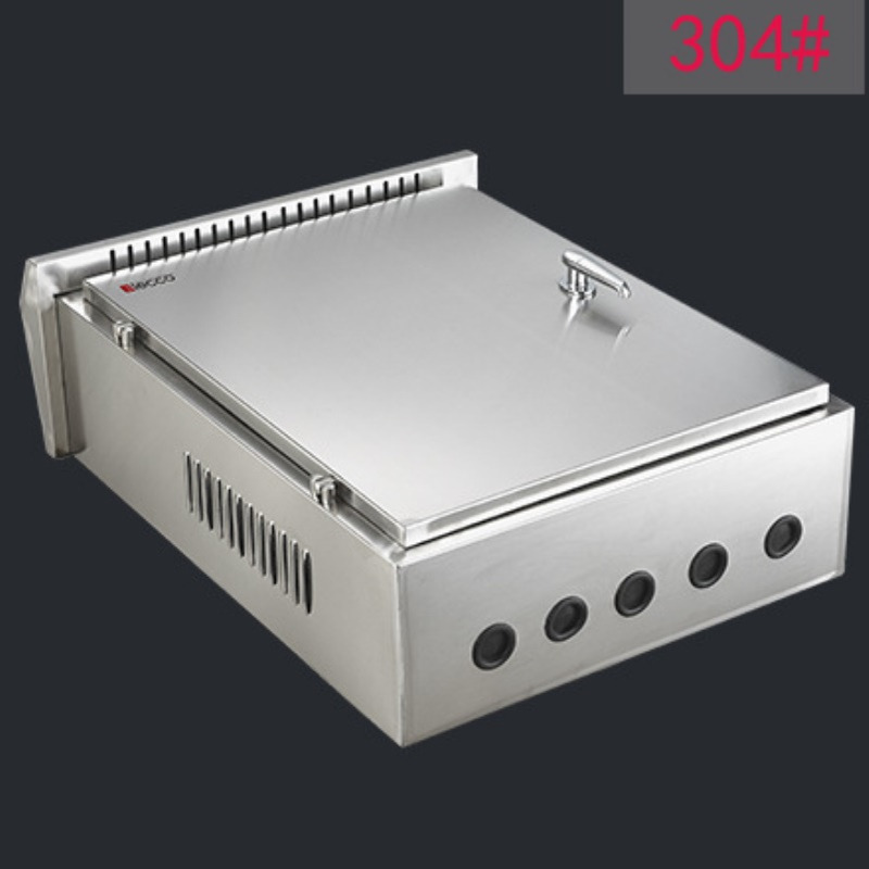联谷304#不锈钢室外箱500*600*250mm/IP55防雨箱3C配电箱(304#钢)