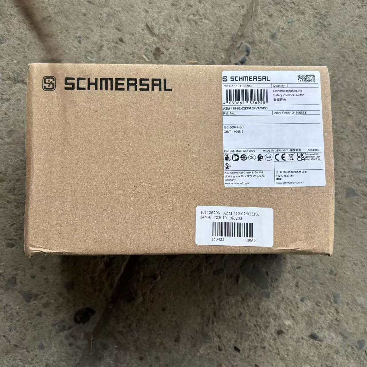 schmersal 安全铰链开关 101182694 TESF/U