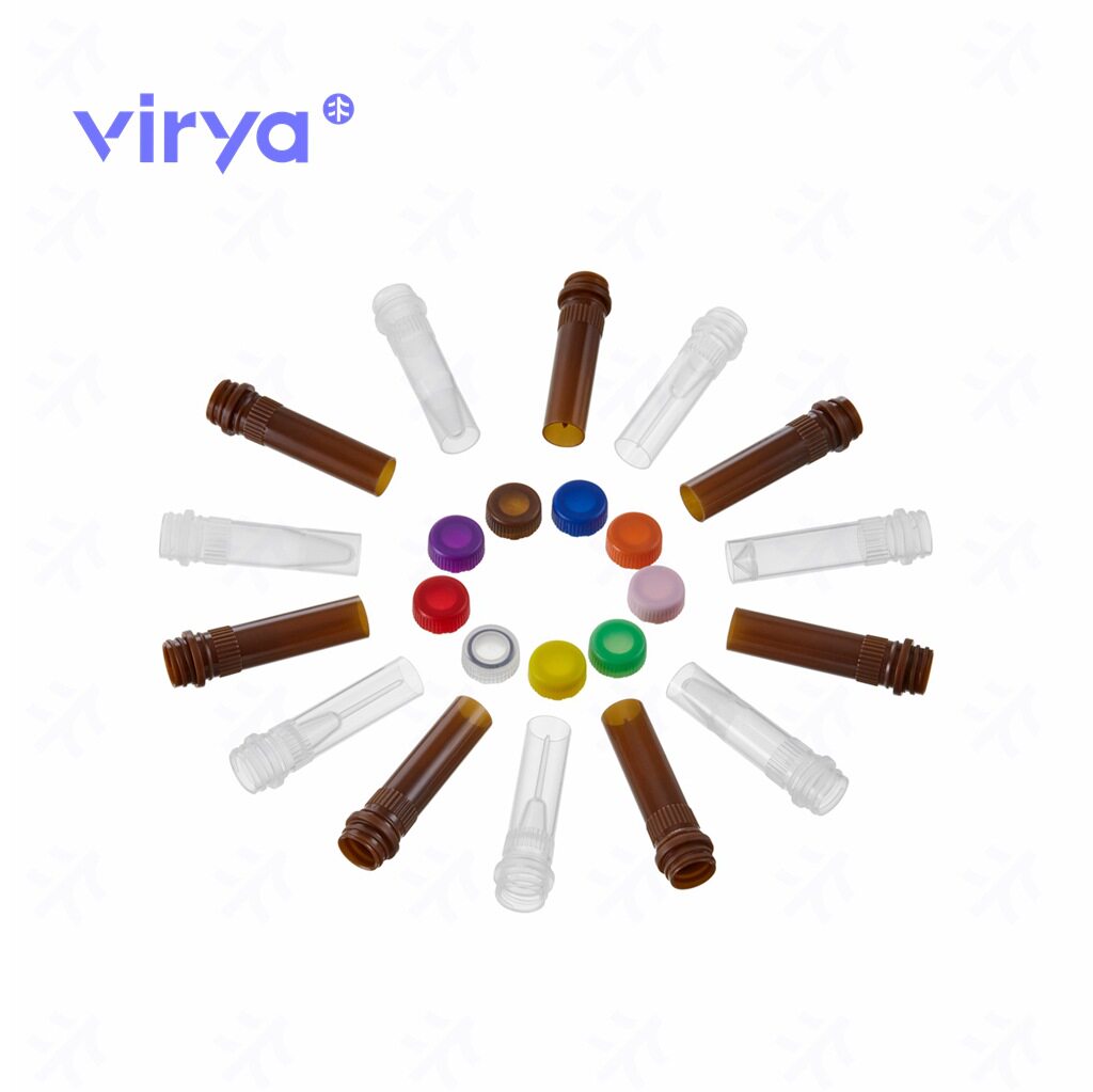 virya 1.5ml,透明色可站立管身透明管盖灭菌 制实验室器皿滴管76