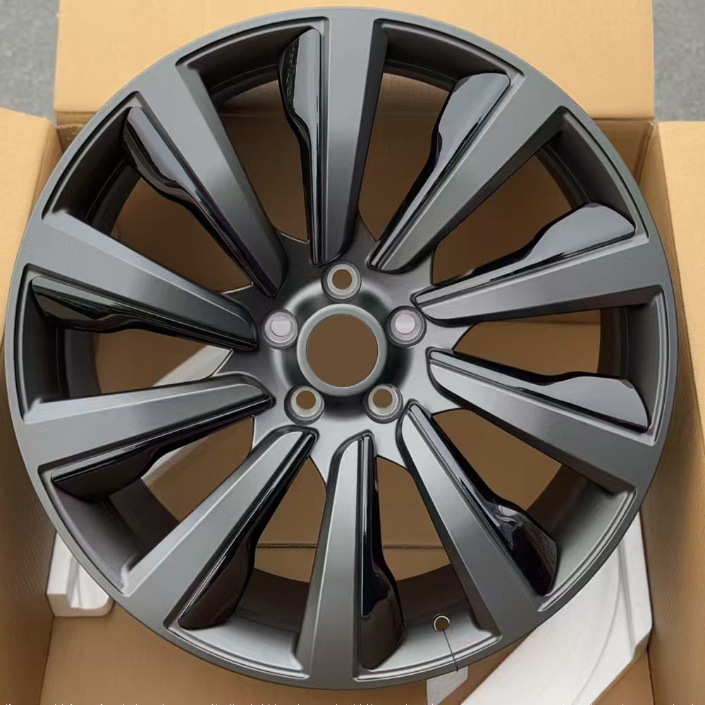 适用21寸22寸23寸路虎揽胜揽运发现锻造汽车轮毂装饰片改装车轮