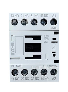 EATON/伊顿 DILA-22C(110VDC)接触器式继电器XTRE10BC22