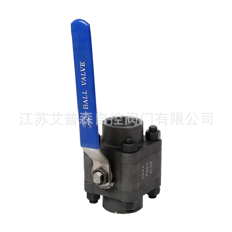 高温高压焊接阀门Q61F-160C手动A105高压蒸汽气体对焊承插焊球阀