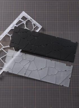 Kbdfans Holy60透明磨砂Pc底板数控加工防尘定制机械键盘配件