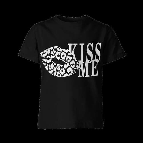 BFET蝴蝶效应xPAIKI豹吻叛音KISSME高级轻亚文化视觉正肩修身短袖