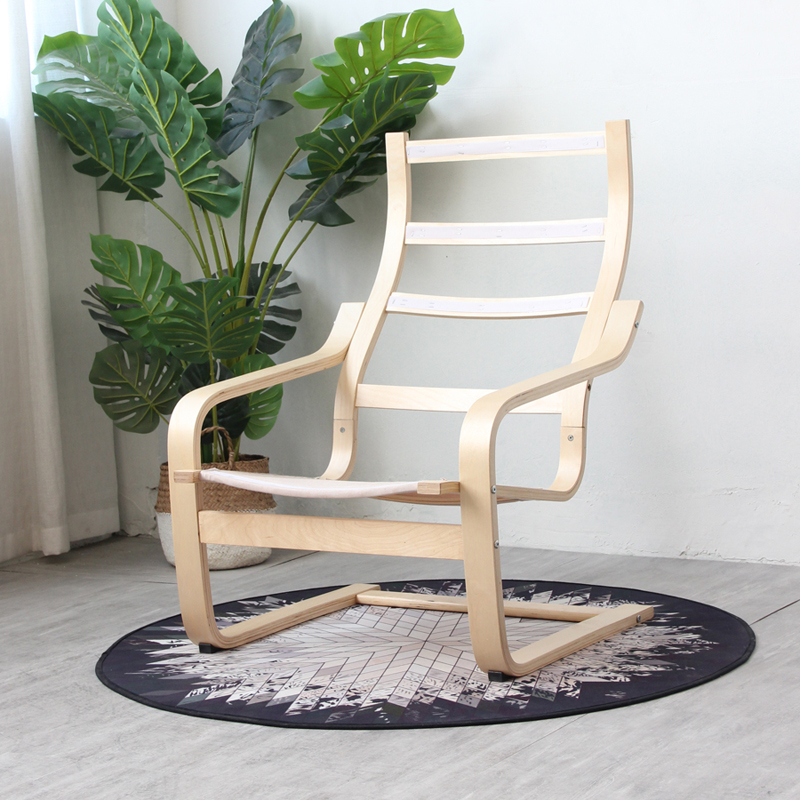 极速北欧简约波昂摇m椅套佩罗摇椅套木沙发海绵坐垫套椅子套坐垫