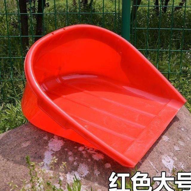 极速塑料畚箕大号簸箕扒斗笆箕撮斗加厚农用工具S粪箕畚斗原生料