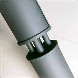 极速增程器双排气消音器汽油机发电C机消音器管L静音长软管消音声