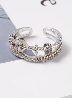 极速Anti Anxiiety Ring Rotatable Ring For Women Men Anxiety
