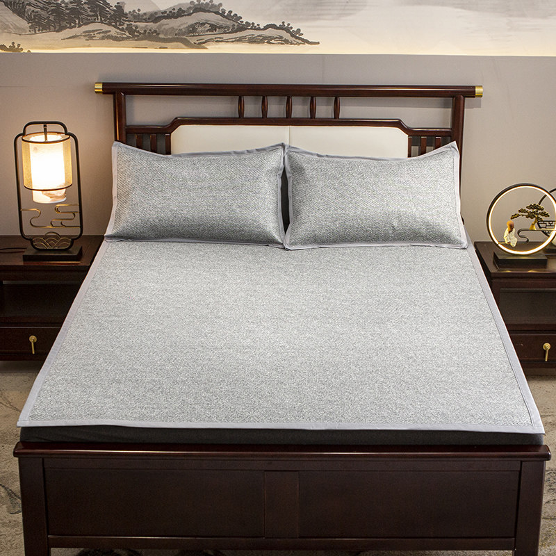 极速夏季印尼藤席加厚软席套件v1.5米床家用空调1.8m凉席三件套可