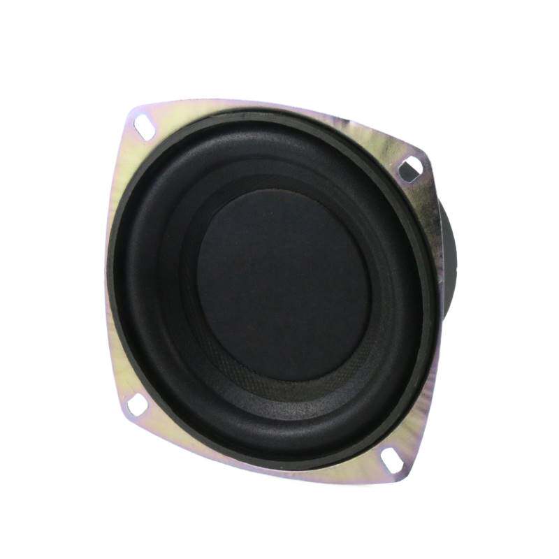 极速4.5寸低音炮音箱喇叭4欧 A25W汽车音响功放家用改装圆形扬声