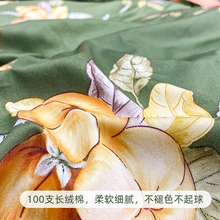 极速100支贡缎h长绒棉高端床单单件纯棉300x245x250x270cm加大双