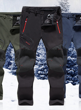 极速2021 Men's Autumtn Winter Travel Pants Hiking Outdoo