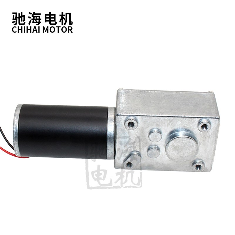 极速GY4058涡轮蜗杆3s1ZY微型直流马达炒菜机大力矩直角减速马达1