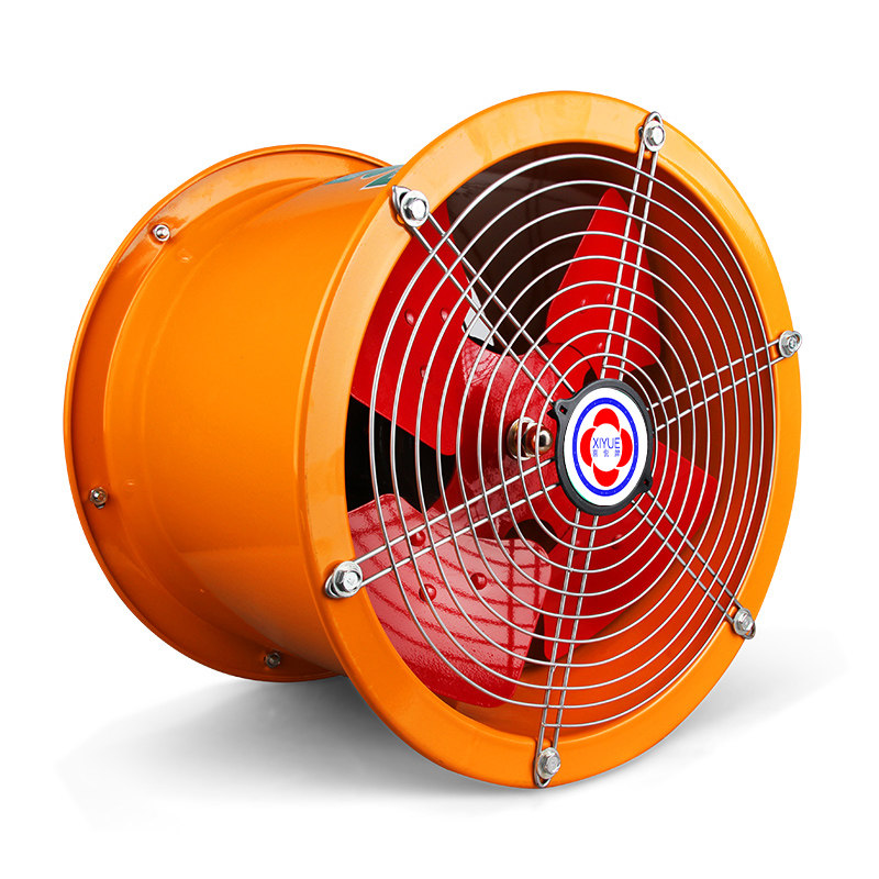 极速16寸高速管i道排风机大功率排气扇 饭店厨房抽油烟通风机900W