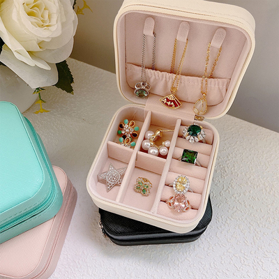 极速Earring Ring Holder Jewezlry Gift Box Organizer Jewelry
