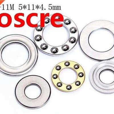 极速10 pcs F5-11M Axial Ball Thrust Bearing 3-Parts 5mZm x 1