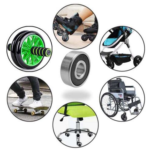 极速100Pcs/Set 60l8RS Ball Bearing ABEC-5 8X22X7 Mm Deep Gro