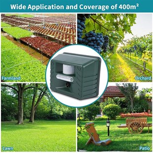 极速器超音波驱神器鸟猫狗驱赶野猪黄鼠狼动物R驱鸟大户外赶鼠功