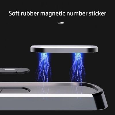 极速Parking Number Card No VieAw Obstruction Parking Number