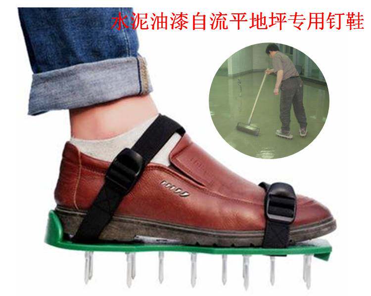 极速草坪打孔鞋草地松土鞋家用式草坪打孔器扎眼养U护神器钉鞋疏