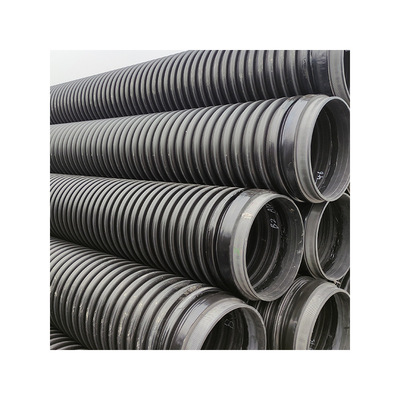 极速内肋增强PE螺旋波纹管PE缠E绕管源头市政排水广东纳大钰隆