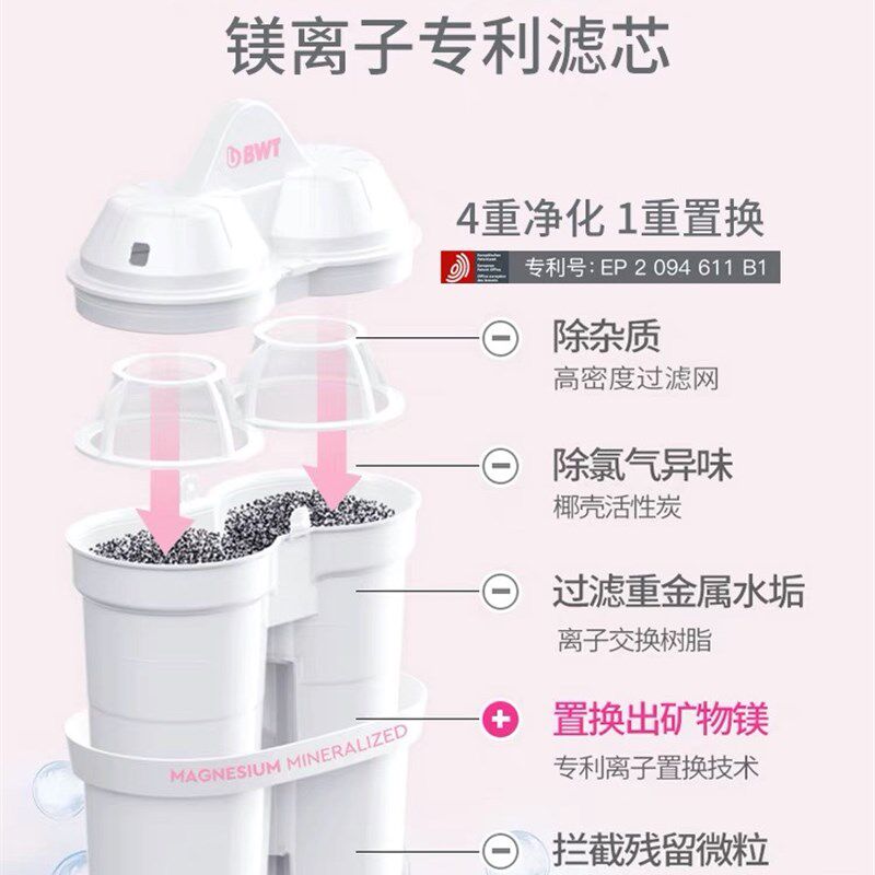 极速bwt瞬热式饮水机桌u面自来水过滤加热一体家用倍世净水器台式