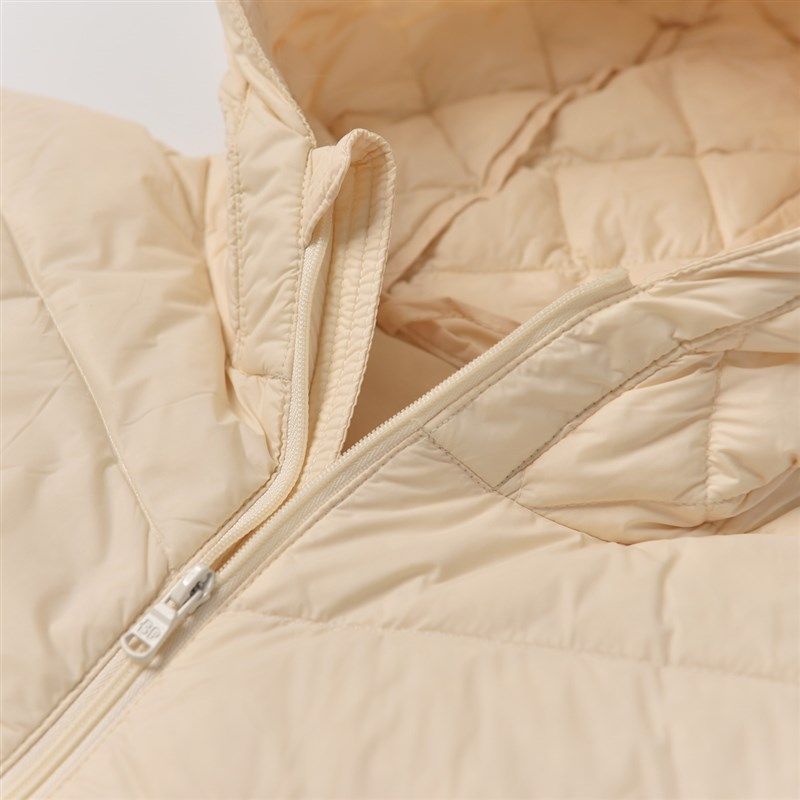 极速特 90白鸭绒 儿童连帽轻薄A羽绒服男女童保暖棉服 中大童 棉