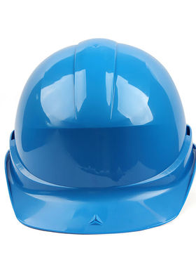极速代尔塔/DELTAPLUS102011PCP无孔蓝色安全帽1顶+1个logo双色单