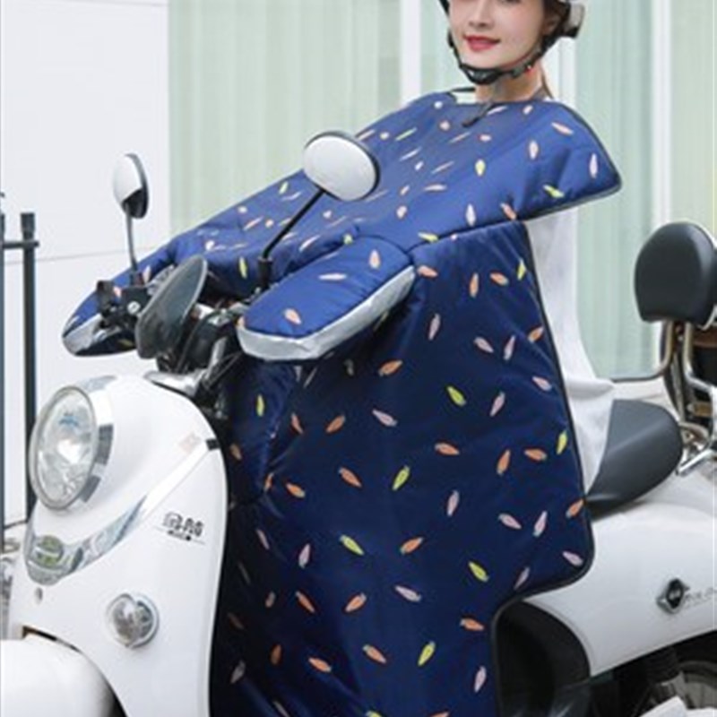 极速电动摩托车挡风被冬季加绒加厚加大踏M板电瓶车冬天保暖防风