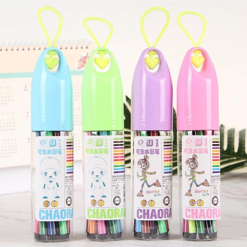 极速2023新款卡通幸运瓶水彩笔儿C童可爱DIY绘画涂鸦彩色笔套装可,文具电教/文化用品/商务用品,水彩笔,淘宝优惠券,粉丝福利购,淘宝优惠卷