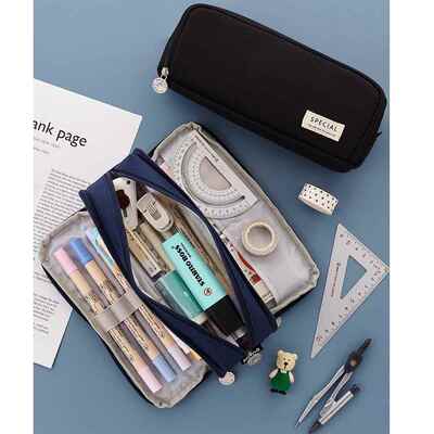 极速Large Capacity Penrcil Case School Multifunction Pen Cas