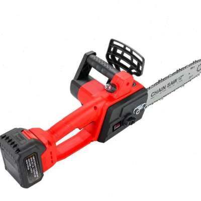 极速新品12f寸充电式电锯手提式家用砍树伐木锯M户外锯树电动小型