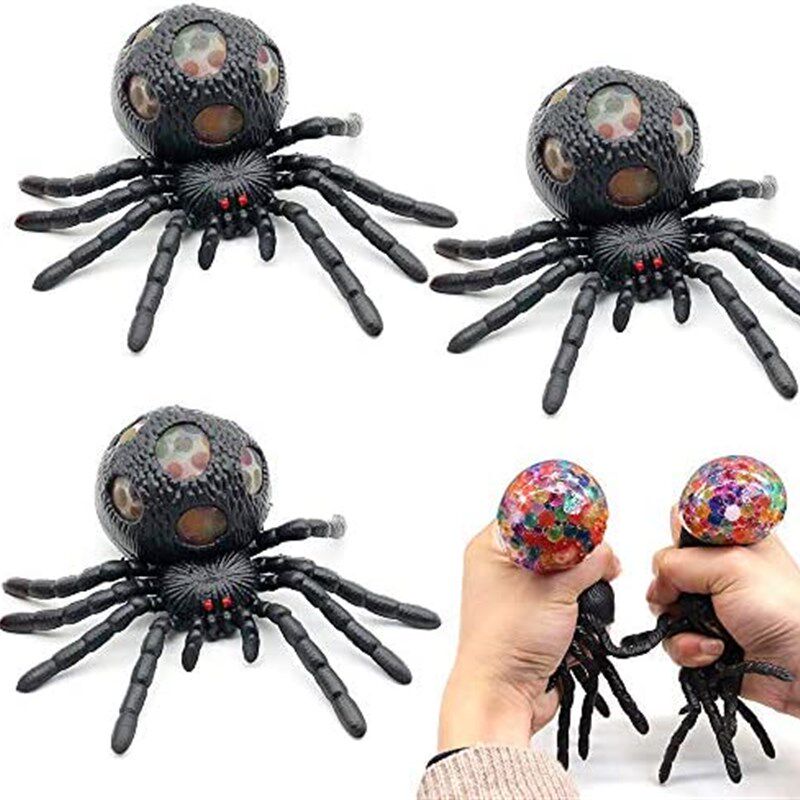 极速spider vent Stress Ballw (3Pack)-Anti Stress Squishy Mul