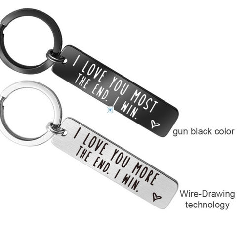 新品Black Keychain Keyrring Gifts For Couple Gifts For Boyfr