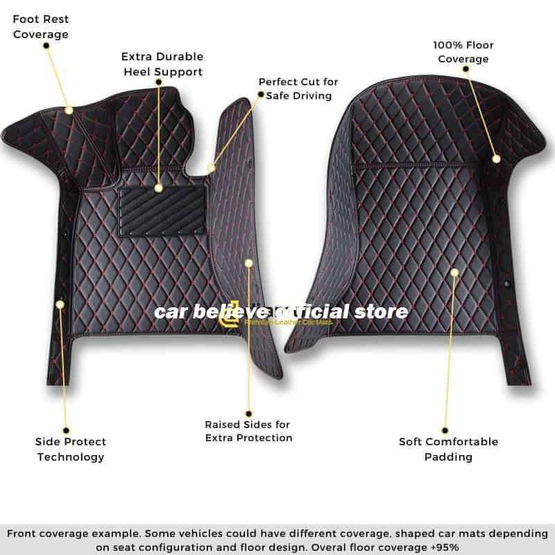 极速Leather Car Floor mats for SuDzuki Ignis 2018 2017 Carpe