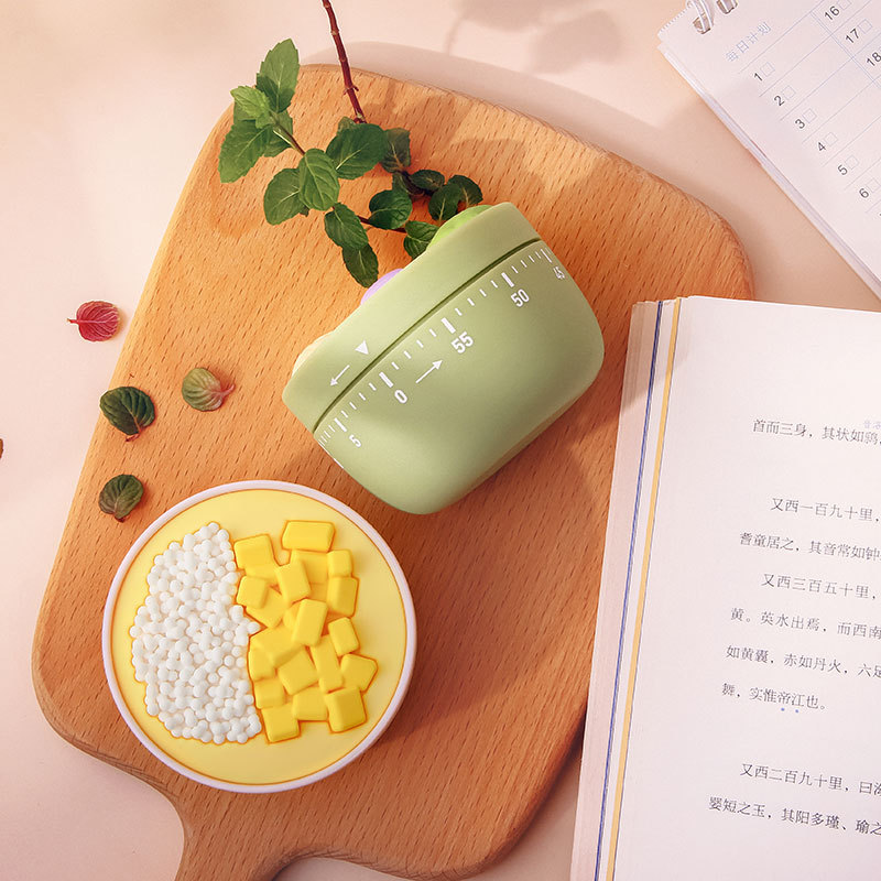 极速卡通糖水甜品造型厨房定时器 蒸鱼煮饭计时器 V学习时间管理
