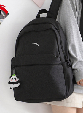 安踏书包双肩包男女2026春季新款学生开学休闲百搭旅游大容量背包
