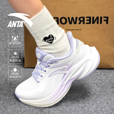 安踏毒刺6跑步鞋女冬季运动鞋