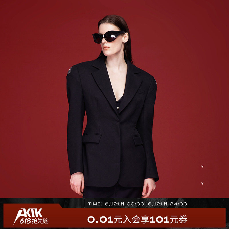 AKTK【张颜齐明星同款】外套 无性别高级感廓形显瘦收腰西装西服
