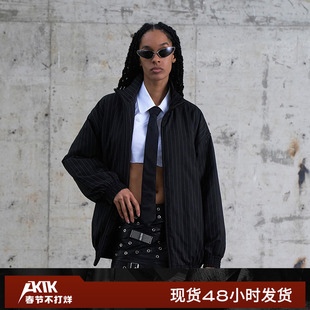 AKTK2024冬季新品 高级感挺括质感羊毛夹克棉服女款冬季短款