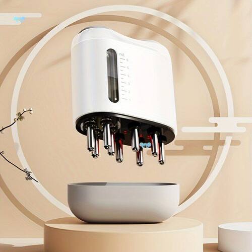 White Light Therapy Vibrating Fluid Conductive Comb usb跨境